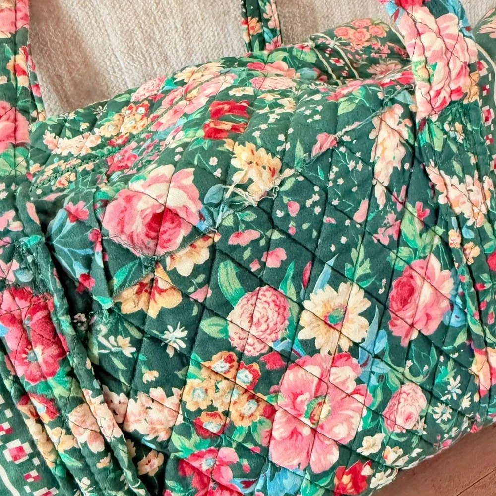 1993 “Springtime” RARE Vera Bradley Small Duffle-VINTAGE RETIRED - Picture 6 of 12